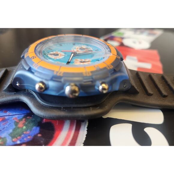 Swatch watch TRACKING SBN400PACK 1998 Worldwide Packagings New old stock - Picture 10 of 14